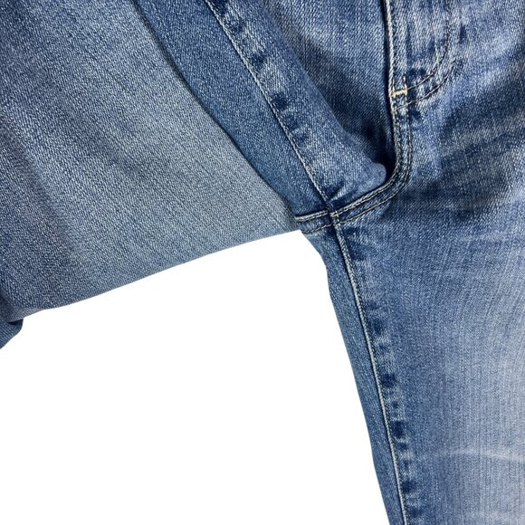 AG Adriano Goldschmied Womens Saige Wide Leg Crop Jeans in High-Rise Fit Size 28 - Picture 3 of 16